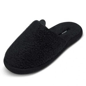 allbirds Wool Dweller Fluff Slippers Medium Natural Black